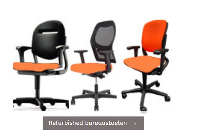 Welke tweedehands bureaustoelen verkoopt Mauron?